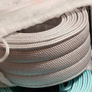Lug 1.5" Matte Luxe Strap Metallic Silver